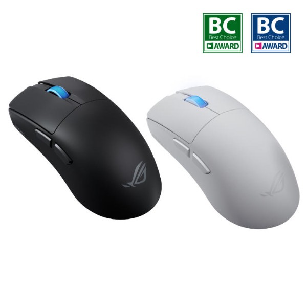 Фото - Мышь беспроводная игровая Asus ROG Harpe II Ace White (90MP0490-BMUA10)