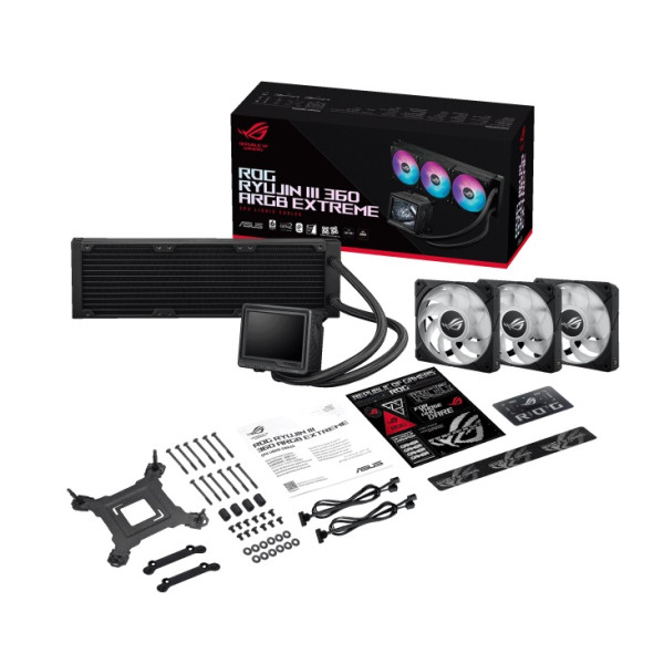 Фото - Водяна система охолодження Asus ROG Ryujin III 360 ARGB Extreme (90RC0131-M0EAY0)