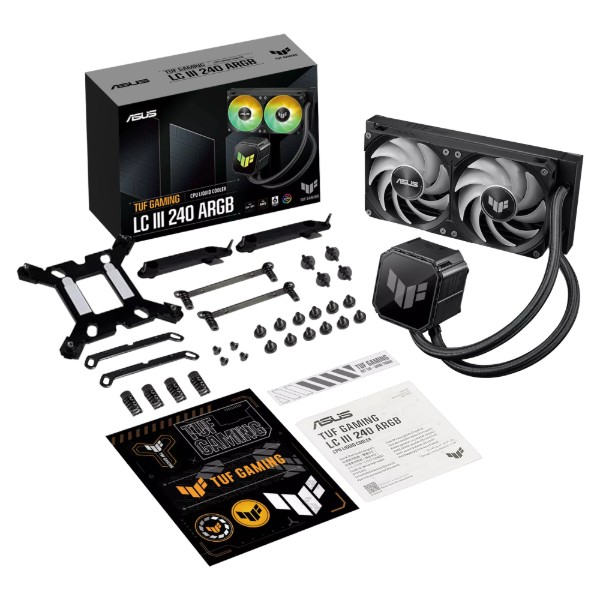 Фото - Водяна система охолодження Asus TUF Gaming LC III 240 ARGB (90RC01J1-B0EAY0)