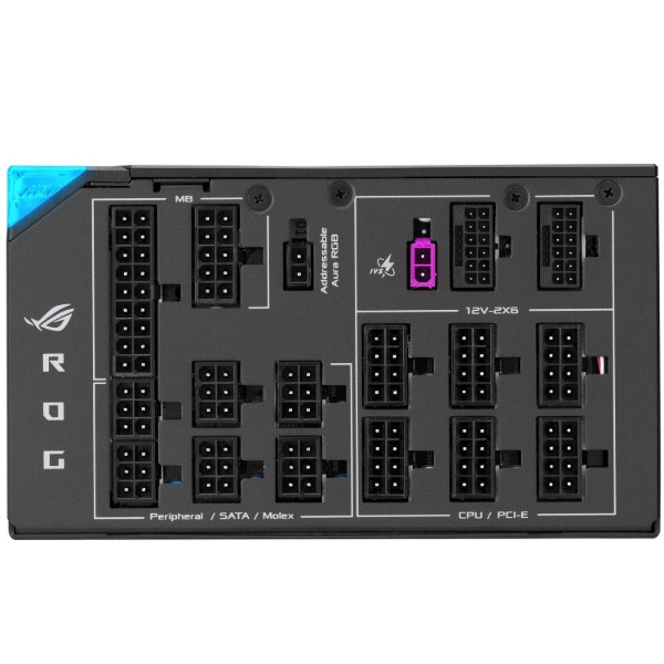 Фото - Блок питания для ПК Asus ROG THOR 1600W 80+ Titanium (ROG-THOR-1600T3-GAMING)
