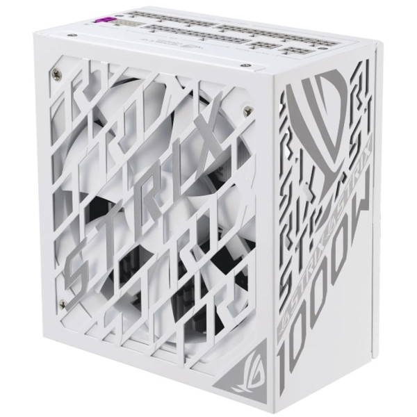 Фото - Блок живлення для ПК Asus ROG STRIX 1000W Platinum White Edition (90YE00W4-B0NA00)