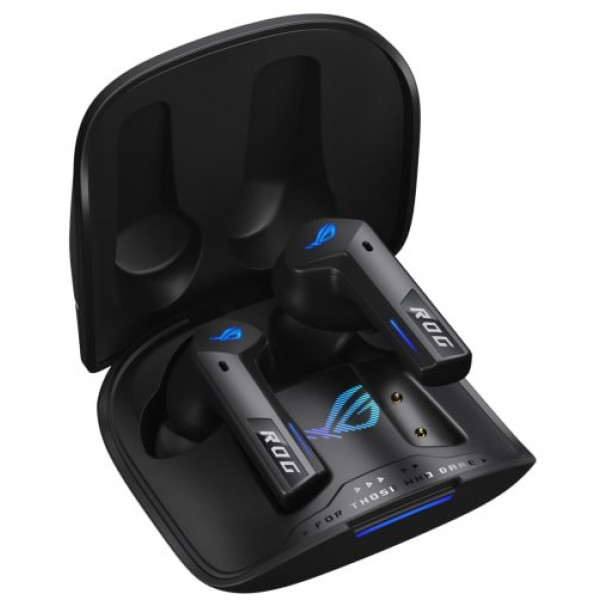 Фото - Навушники вкладиші бездротові TWS Asus ROG Cetra True Wireless SpeedNova Black Фото - Навушники вкладиші бездротові TWS Asus ROG Cetra True Wireless SpeedNova Black