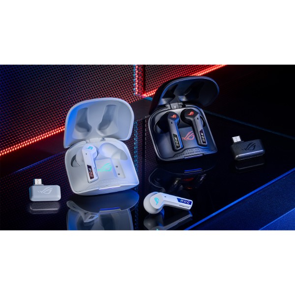 Фото - Навушники вкладиші бездротові TWS Asus ROG Cetra True Wireless SpeedNova White