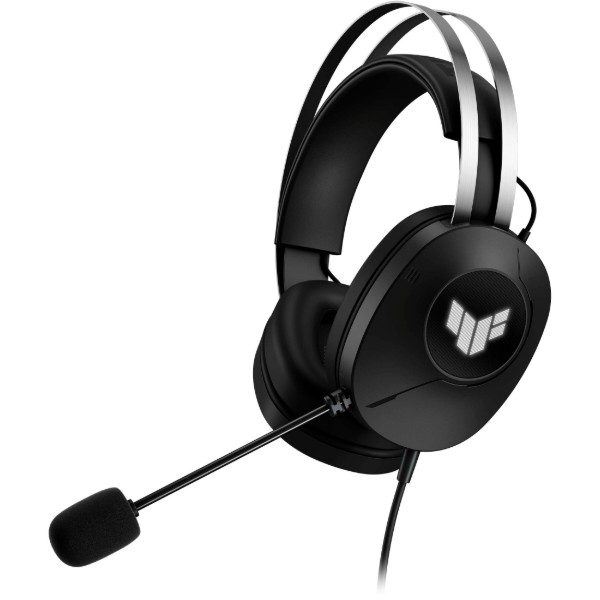 Фото - Гарнітура дротова ігрова Asus TUF Gaming H1 GEN II, USB-A Black (90YH044B-BHUA00)