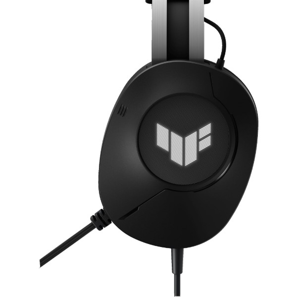 Фото - Гарнітура дротова ігрова Asus TUF Gaming H1 GEN II, USB-A Black (90YH044B-BHUA00)