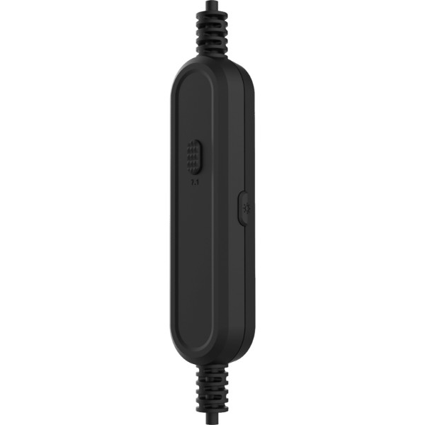 Фото - Гарнітура дротова ігрова Asus TUF Gaming H1 GEN II, USB-A Black (90YH044B-BHUA00)