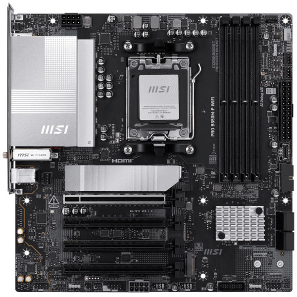 Фото - Материнська плата MSI PRO B850M-P WIFI