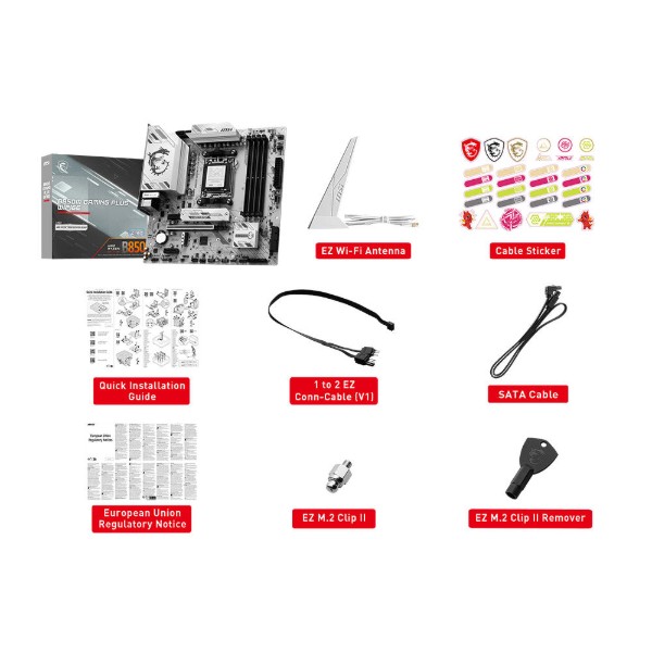 Фото - Материнская плата MSI B850M GAMING PLUS WIFI6E
