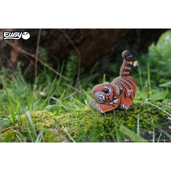Фото - 3D пазлы EUGY Зоопарк: Тигр (XEG-012)