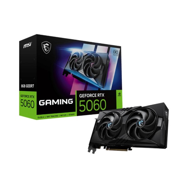 Фото - Відеокарта MSI GeForce RTX 5060 8GB GDDR7 GAMING OC