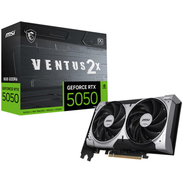 Фото - Відеокарта MSI GeForce RTX 5050 8GB GDDR6 VENTUS 2X OC