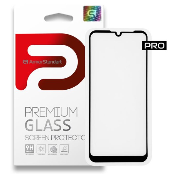 Фото - Защитное стекло для смартфона Armorstandart Pro for Motorola Moto E7 Plus Black, 0.33mm (ARM57783)
