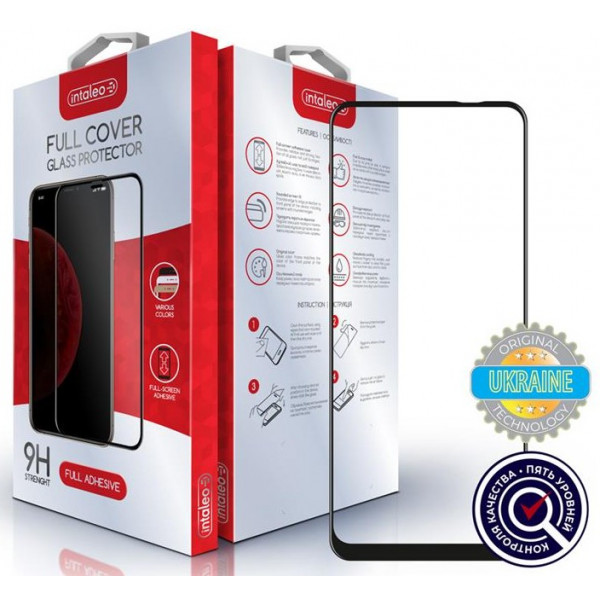 Фото - Захисне скло для смартфону Intaleo Full Glue for Oppo A53 Black (1283126505720)
