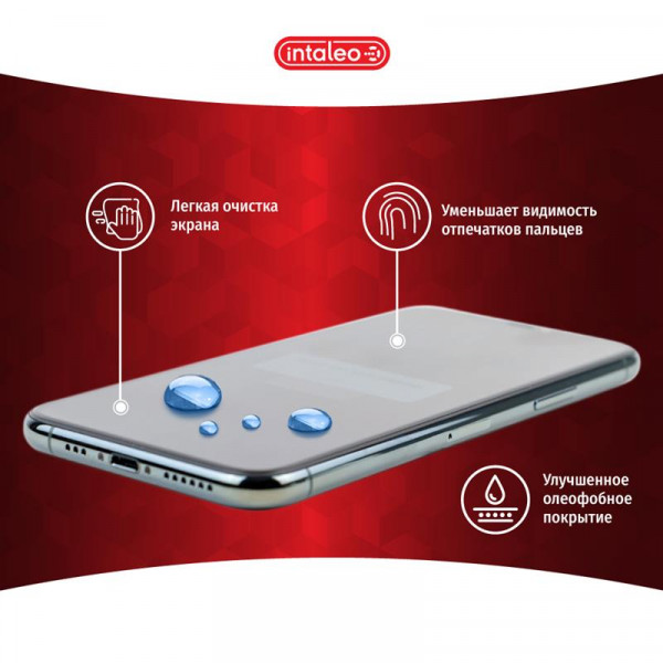 Фото - Захисне скло для смартфону Intaleo Full Glue for Oppo A53 Black (1283126505720)