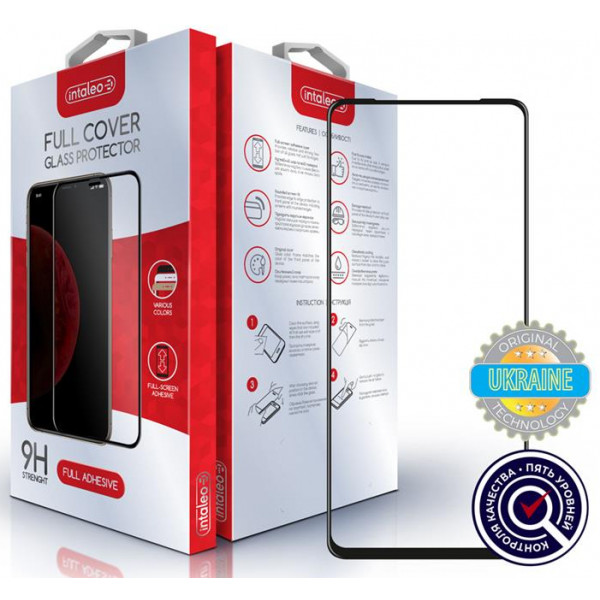 Фото - Защитное стекло для смартфона Intaleo for Huawei P Smart 2021 Full Glue Black (1283126507793)