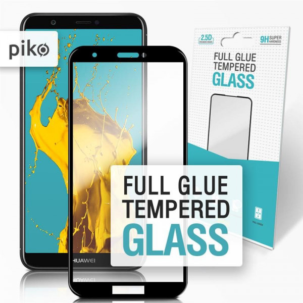 Фото - Защитное стекло для смартфона Piko for Huawei P Smart 2021 Black Full Glue, 0.3mm, 2.5D (1283126507809)