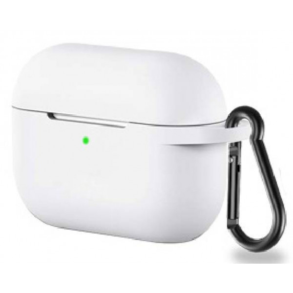 Фото - Чохол для навушників BeCover Silicon for Apple AirPods Pro White (704491)