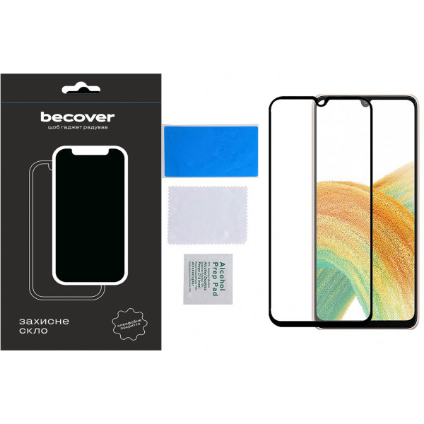 Фото - Захисне скло для смартфону BeCover for ZTE Blade A33 Plus Black (710173)