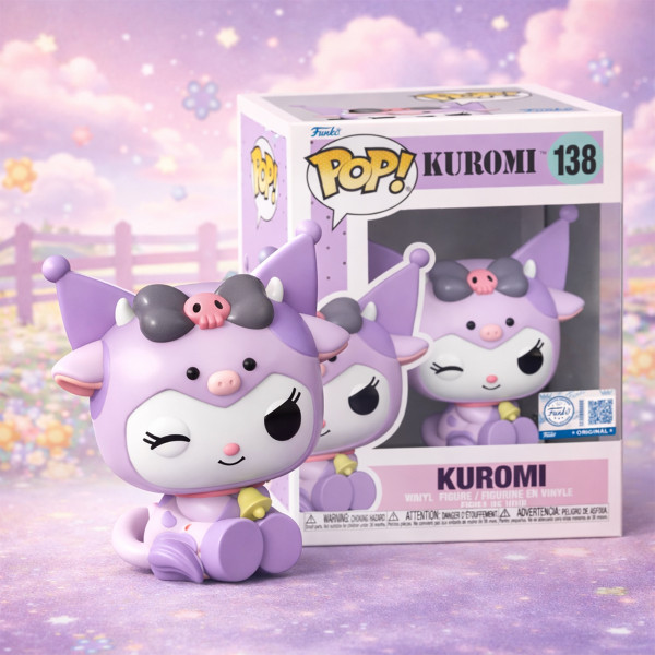 Фото - Колекційна фігурка FUNKO POP! серії Sanrio: Hello Kitty - КУРОМІ (КОСПЛЕЙ КОРІВКИ) (91736)
