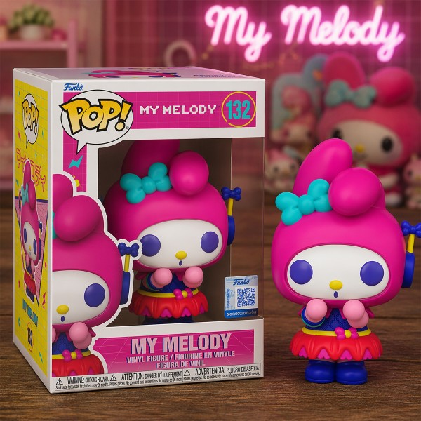 Фото - Колекційна фігурка FUNKO POP! серії Hello Kitty - ХЕЛЛОУ КІТТІ РЕТРО (91753)