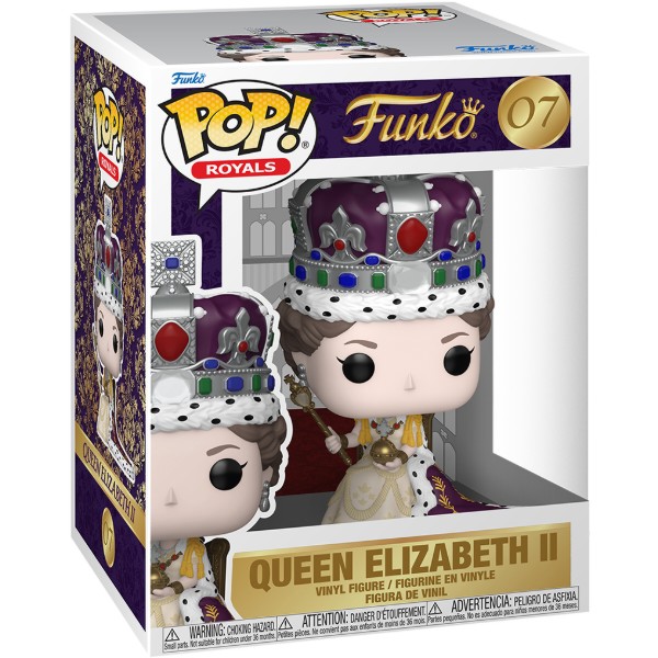 Фото - Коллекционная фигурка FUNKO POP! серии Королева Елизавета II 100-летие - КОРОНАЦИЯ КОРОЛЕВЫ ЕЛИЗАВЕТЫ II (91873)