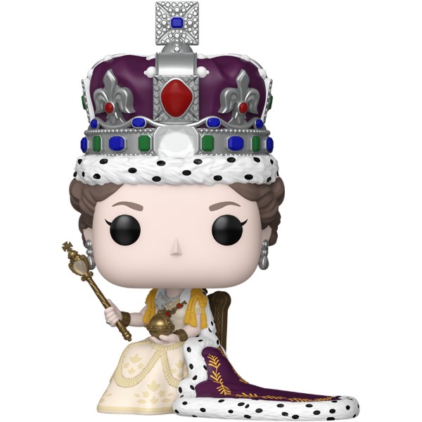 Фото - Коллекционная фигурка FUNKO POP! серии Королева Елизавета II 100-летие - КОРОНАЦИЯ КОРОЛЕВЫ ЕЛИЗАВЕТЫ II (91873)