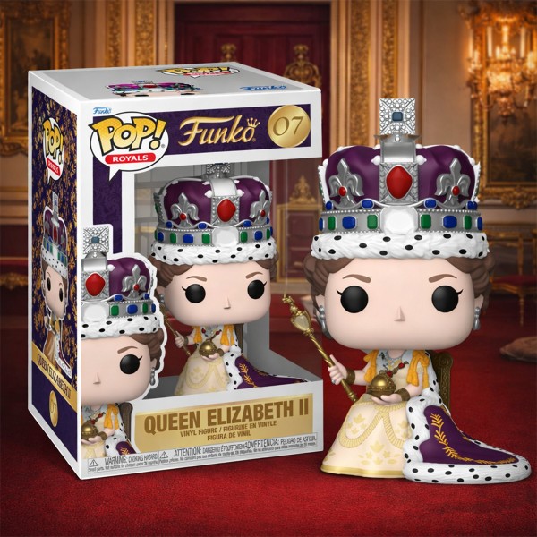 Фото - Коллекционная фигурка FUNKO POP! серии Королева Елизавета II 100-летие - КОРОНАЦИЯ КОРОЛЕВЫ ЕЛИЗАВЕТЫ II (91873)