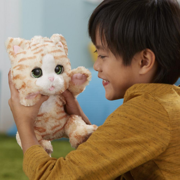 Фото - Интерактивная игрушка Hasbro Furreal Friends Покорми Котёнка (E0418)