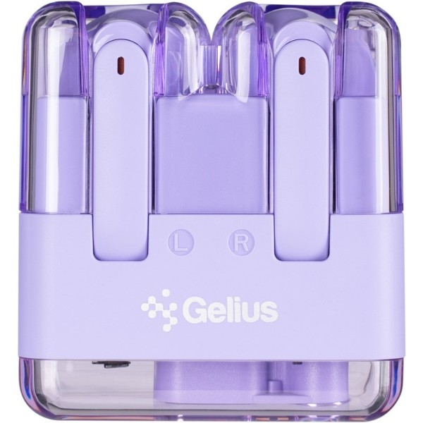 Фото - Навушники вкладиші бездротові TWS Gelius Monster GP-TWS043 Violet (99810)
