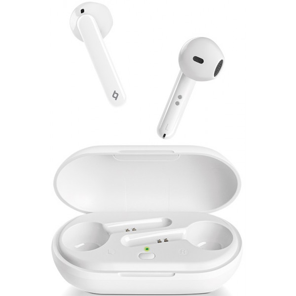 Фото - Навушники вкладиші бездротові TWS Ttec AirBeat Free White (2KM133B)