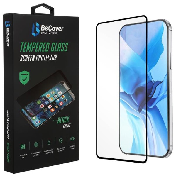 Фото - Защитное стекло для смартфона BeCover Premium for Xiaomi Redmi 9A/9C Black (705460)