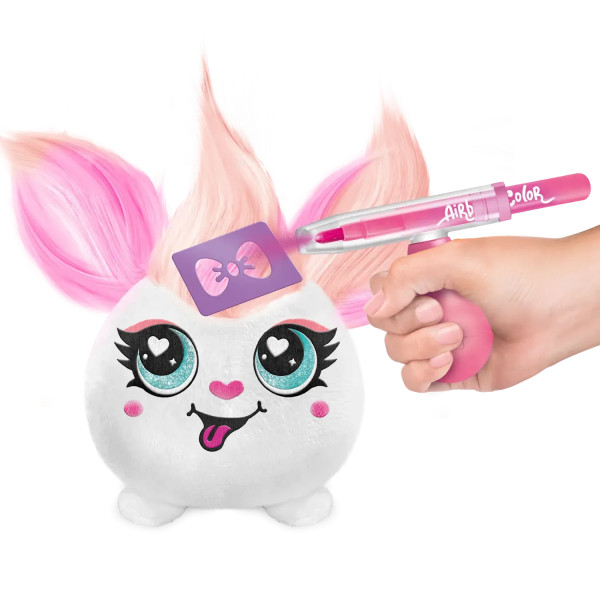Фото - Набір для декупажу та розпису Canal Toys DIY AIRBRUSH PLUSH - Hair'iffic Зроби зачіску - Піксі (AIR038/2)