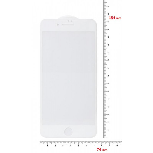 Фото - Захисне скло для смартфону BeCover for Apple iPhone 8 Plus/7 Plus White (701043)