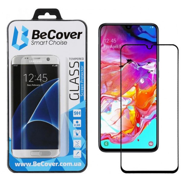 Фото - Захисне скло для смартфону BeCover for Samsung Galaxy A70 SM-A705 Black (703804) Фото - Захисне скло для смартфону BeCover for Samsung Galaxy A70 SM-A705 Black (703804)