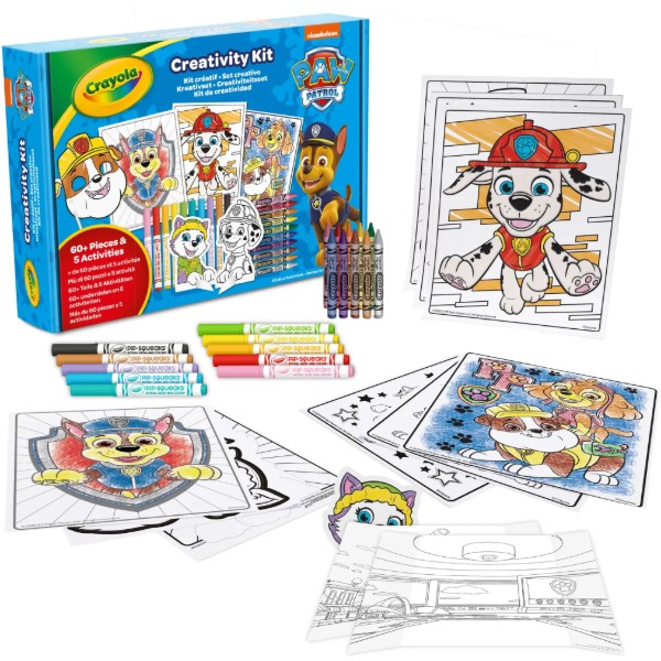 Фото - Набор для рисования Crayola 5в1 ''Paw Patrol'' 60 ед. (04-2940)