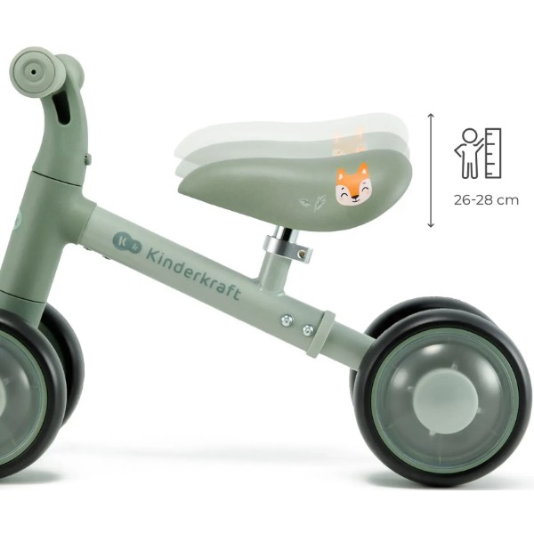 Фото - Беговел Kinderkraft Cutie Flash Green (KRCUFL00GRE0000)
