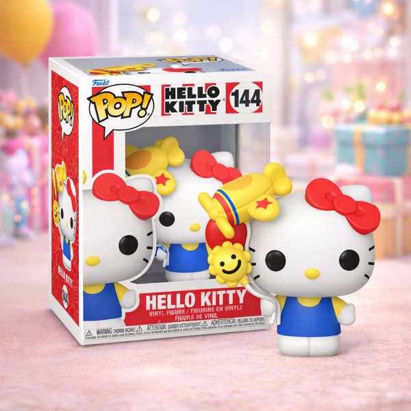 Фото - Коллекционная фигурка FUNKO POP! серии Hello Kitty - ХЕЛЛОУ КИТТИ С ШАРИКАМИ (92223)