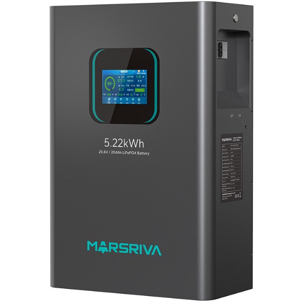Фото - Батарея для солнечного инвертора Marsriva MDEnergy Storage LiFePO4 battery 25.6V/200Ah (MR-LFP24-200-WMD)