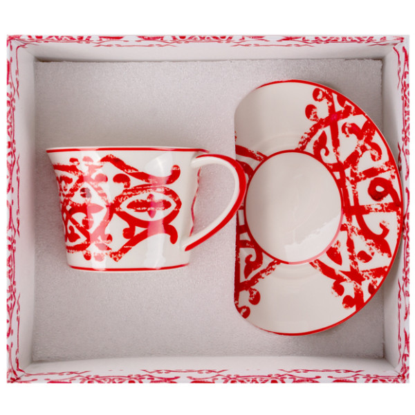 Фото - Чашка Lefard Сицилія ред 220 мл 2 пр. (924-766)