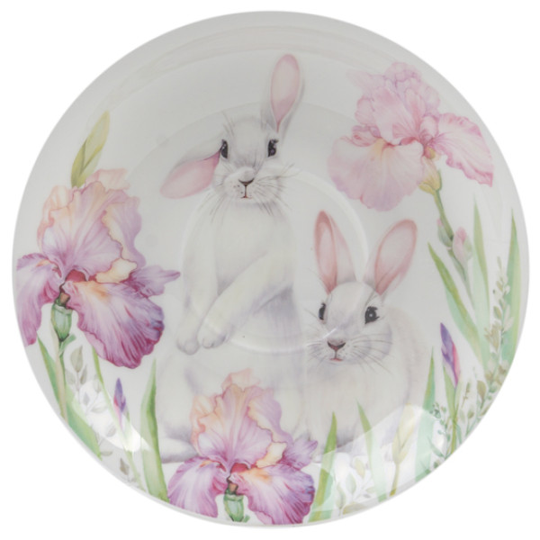 Фото - Чашка Lefard Кролик у квітах 470 мл 2 пр. (924-804)