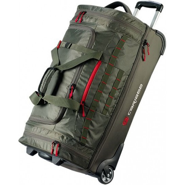 Фото - Сумка дорожня Caribee на колесах Scarecrow DX 75L (70cm) Forest Olive (924050)