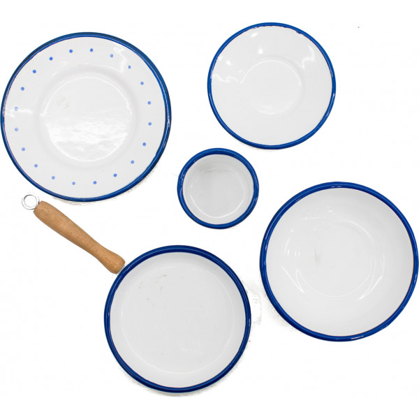 Фото - Сюжетно-рольова гра. Посуд nic Ігрова сковорідка емаль 8 см (NIC530220)