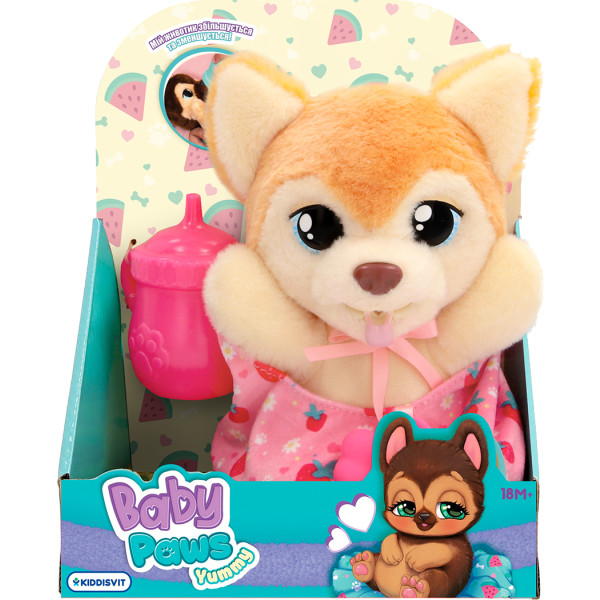 Фото - Інтерактивна іграшка Baby Paws серії Yummy – ПОМЕРАНСЬКИЙ ШПИЦЬ (з аксесуарів) (926387IM)