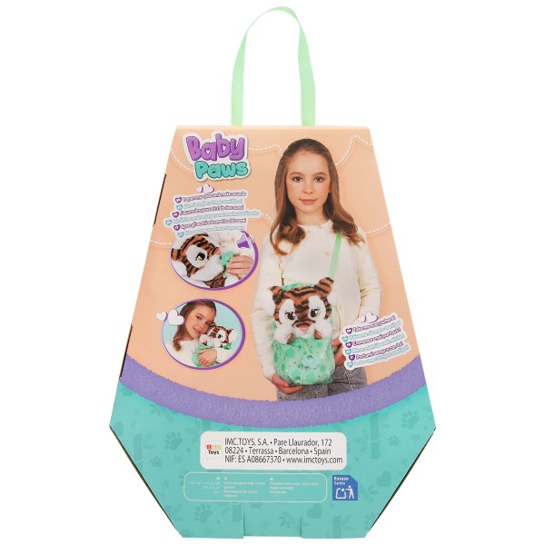 Фото - Інтерактивна іграшка Baby Paws W3 – ТИГРОНЯ (з аксес.) (927650IM)