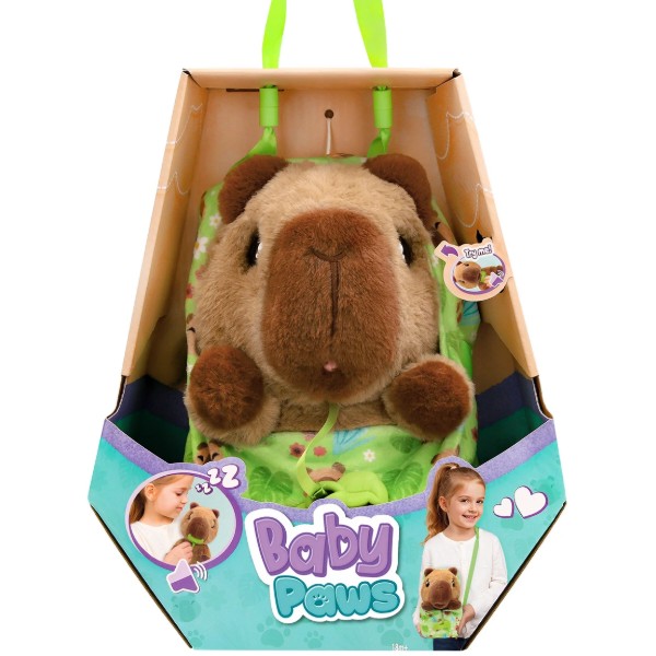 Фото - Интерактивная игрушка Baby Paws W4 – КАПИБАРА (с аксесс.) (928077IM)