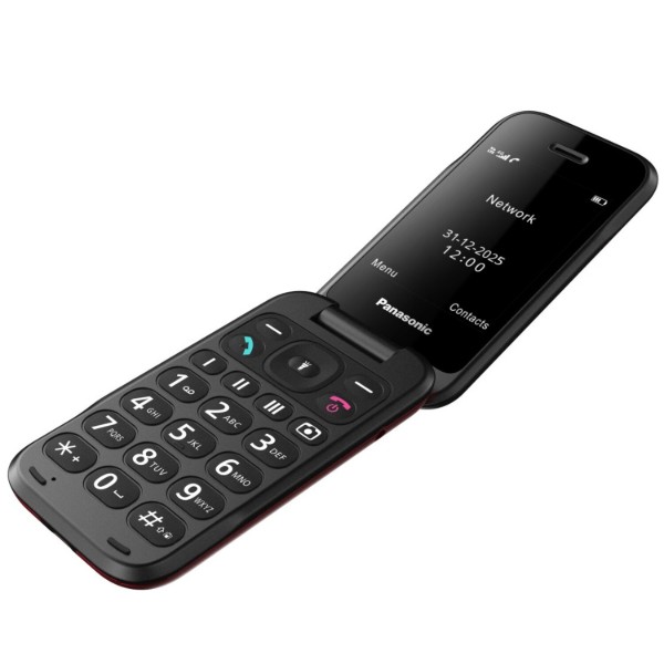 Фото - Мобільний телефон Panasonic KX-TF600EXR Red