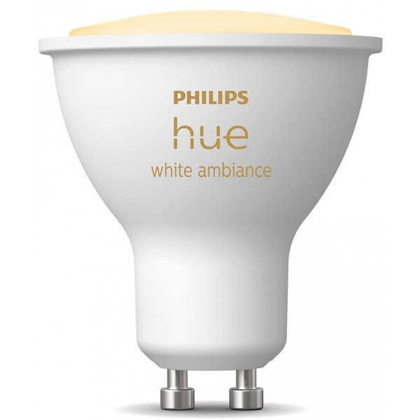 Фото - Розумна лампа Philips Hue GU10 (929001953309)