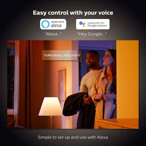 Фото - Розумна лампа Philips Hue GU10 (929001953309)