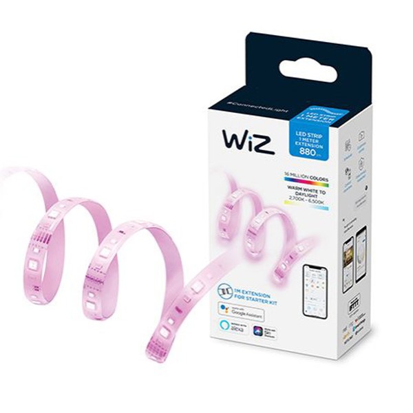 Фото - Світлодіодна стрічка WiZ LED Strip Colors & Tunable Whites Extension 1m (9290025321)