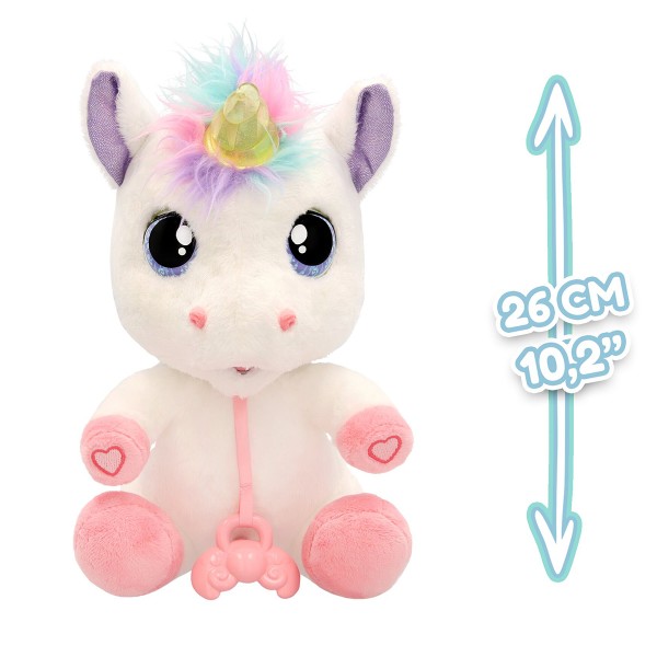 Фото - Интерактивная игрушка Baby Paws серии Fantasy — ЕДИНОРОГ (с аксеcс.) (933859IM)